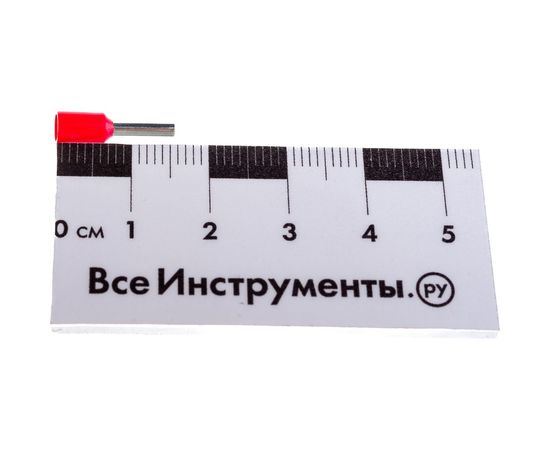 Наконечник-гильза ЭРА NO-570-02 с изолированным фланцем Е1508 1,5мм2 Б0041453 – изображение 2