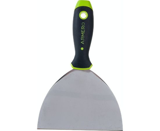 Малярный шпатель жесткий Armero 150мм, нержавеющая сталь A204/150 – изображение 2