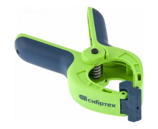 Клещеобразная струбцина, пл, корп 2-х комп, рукоятки, усиленная пружина, 2-3/4 СИБРТЕХ 20786 – изображение 2