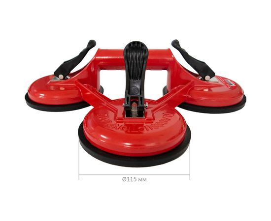 Вакуумная 3-чашечная присоска Diam 115 мм 600116 – изображение 2