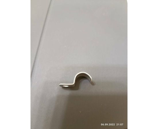 Однолапковая скоба для монтажа трубопроводов Cuttori CSM 13, 12-13 мм 10 шт. 100303 – изображение 2