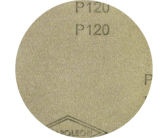 Круг шлифовальный на липучке PAPER GOLD (5 шт; 125 мм; без отверстий; P120) NAPOLEON npg5-125-0-120 – изображение 2