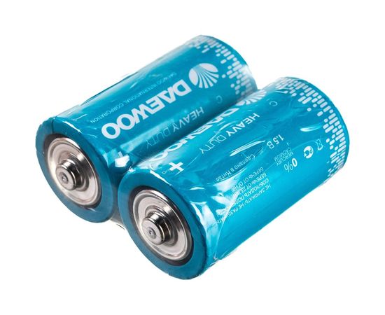 Солевая батарейка DAEWOO R14 Heavy Duty 2021 2S 5029392 – изображение 2