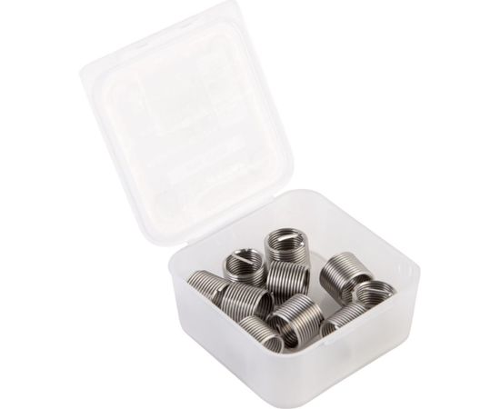 Резьбовые вставки WIEDERKRAFT M10X1.0 10 предметов WDK-IN1010 – изображение 3