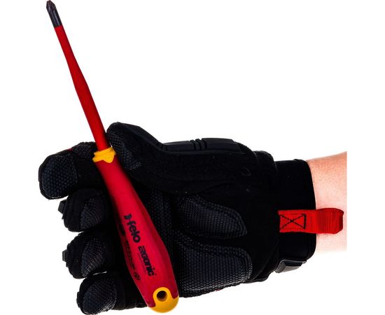 Диэлектрическая крестовая отвертка Felo Ergonic +/- E-SLIM Z 2X100 41729390 – изображение 3