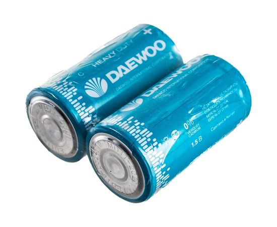 Солевая батарейка DAEWOO R14 Heavy Duty 2021 2S 5029392 – изображение 3