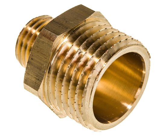 Переходной ниппель Профитт НР/НР 1/2 х 1/4 3170109 – изображение 3