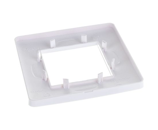 Рамка Schneider Electric 1-м UNICA STUDIO белая NU200218 1239738 – изображение 3