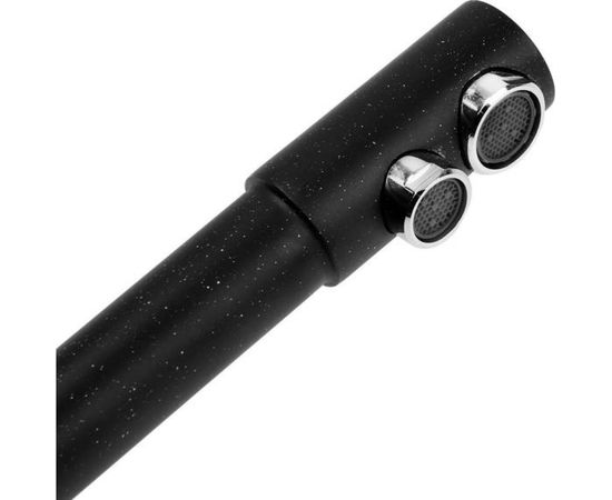 Смеситель для кухни ZEIN Z1303 однорычажный, с выходом для питьевой воды, латунь, черный 5799986 – изображение 3