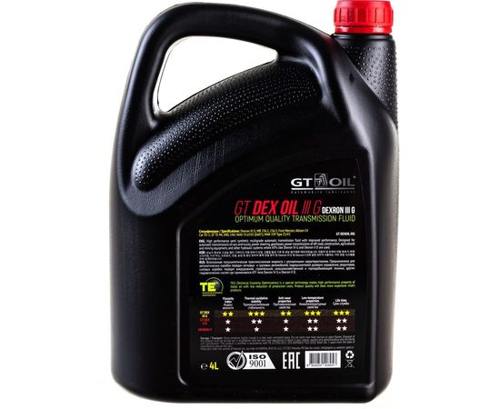 Масло GT OIL Dex Oil III G, 4 л 8809059408957 – изображение 3