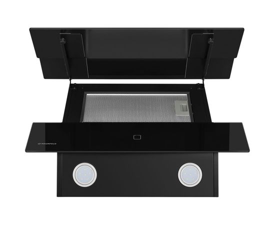 Кухонная вытяжка MAUNFELD CASCADA 60 Glass Black – изображение 3
