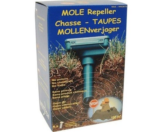 Ультразвуковой отпугиватель кротов Weitech WK0675-RU – изображение 3