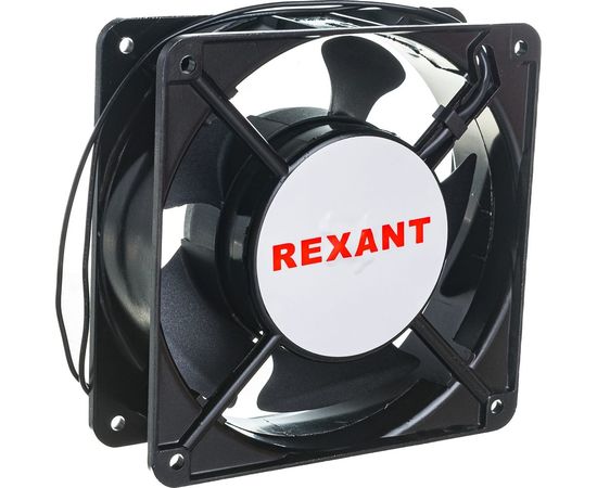 Осевой вентилятор для охлаждения REXANT RX 120х120х38 мм 220 В 72-6122 – изображение 3