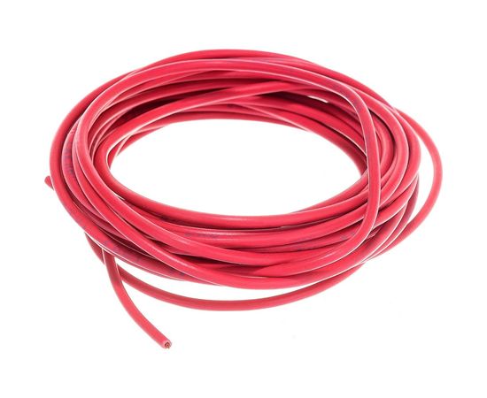 Провод ПУГВ Торкабель 0,5 красный 5 м в упаковке 0749524536649 – изображение 3