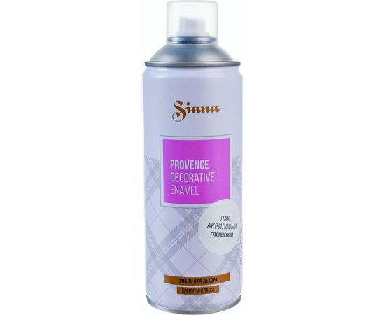 Акриловый глянцевый аэрозоль Siana Lac SNLA001 – изображение 3