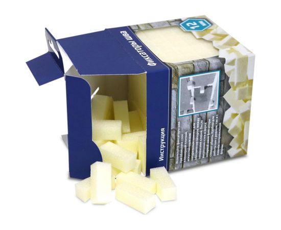 Фиксаторы шва для укладки декоративного камня (147 шт, 12 мм) Фасадэль FS12 box – изображение 3