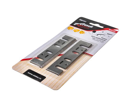 Ножи HSS (110х29х3 мм; 2 шт.) для рубанков АТАКА 1154650 – изображение 4