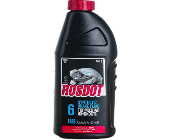 Тормозная жидкость ROSDOT РосДот-6 Тосол Синтез 430140001 – изображение 4