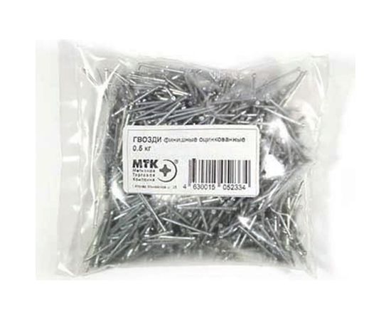 Финишные оцинкованные гвозди МТК пакет 0,5 кг, 1,8x30 1763018030 – изображение 5