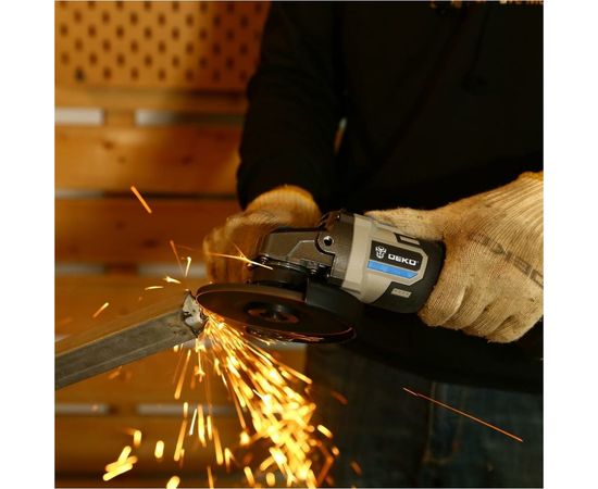 Углошлифовальная бесщеточная машина DEKO DKAG20 063-4027 – изображение 6