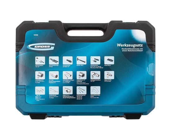 Набор инструментов 76 предметов GROSS 14156 – изображение 8