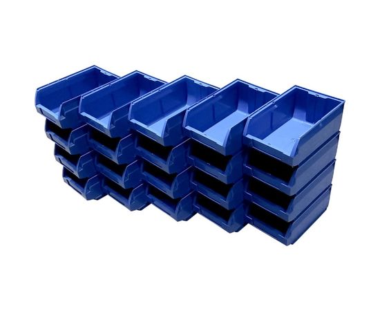 Ящик Тара.ру п/п, 350x230x150 мм, Milano, комплект из 20 шт., цв. синий 27250 