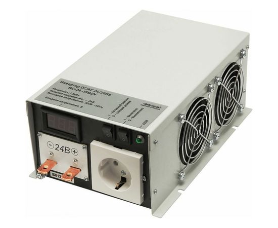 Инвертор-преобразователь напряжения СИБКОНТАКТ ИС-24-1500У DC/AC 24/220 В, 1500 Вт Я000009031 