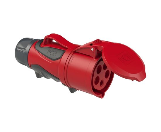 Кабельная розетка PCE 32А 400V 3P+N+E IP44 GRIP 2253-6 