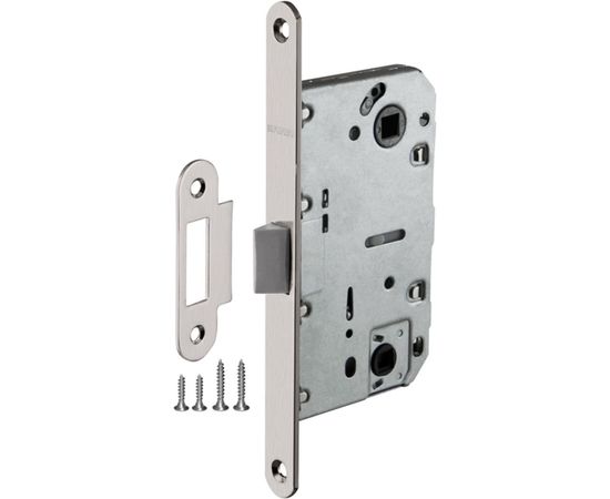 Врезная защелка Fuaro PLASTIC P96WC-50 SN мат. никель 33619 