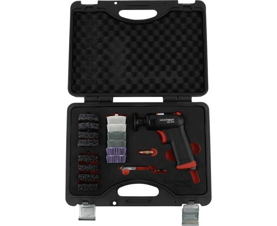 Пневматическая шлифовальная машинка WIEDERKRAFT 50 мм, 18000 Об/мин, 380 Вт WDK-25310 – изображение 11