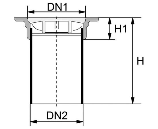 Труба телескопическая без манжеты, без вентиляции Ostendorf B125 - 12,5т 666400 – изображение 2
