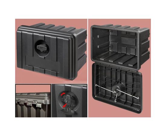 Инструментальный ящик CO.PAR NOVA BOX 50 500x400x350H, с замком ICBEB20000N0 – изображение 2