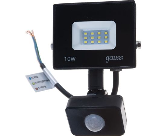 Светодиодный прожектор Gauss Elementary LED 10W 700lm IP65 6500К SQ628511310 – изображение 2