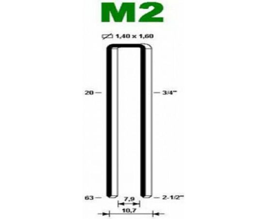 Скобозабивной каркасный пневмоинструмент MEITE N851F GBA19F00305 – изображение 2
