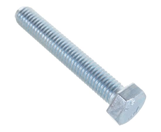 Болт Стройметиз полная резьба DIN933 М8х50, класс прочности 5.8, цинк 40 шт. 3011678 – изображение 2