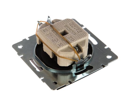 Розетка LEZARD RAIN б/ з керам. цв. черный графит матовый 703-4188-121 – изображение 2