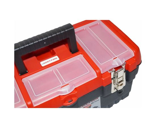 Ящик для инструментов IZELTAS пластиковый, 16"", 413х212х186 8440331016 – изображение 2