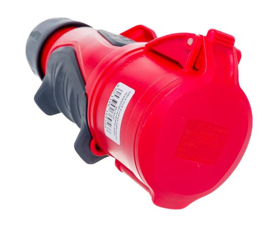 Кабельная розетка PCE 32А 400V 3P+N+E IP44 GRIP 2253-6 – изображение 2