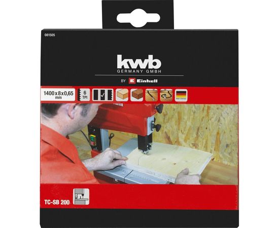 Лента пильная для Einhell TC-SB 200/1 1400 мм 49081505 – изображение 3