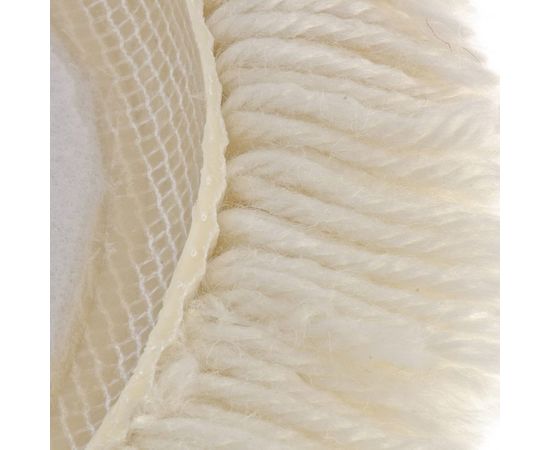 Насадка полировальная под липучку (180 мм, плетеная шерстяная нить) MATRIX 75958 – изображение 3