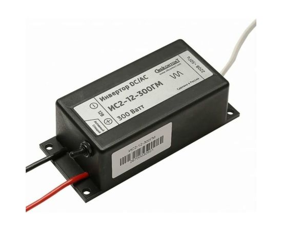 Инвертор-преобразователь напряжения СИБКОНТАКТ ИС2-12-300 DC/AC 12/220 В, 300 Вт УТ000002565 – изображение 3