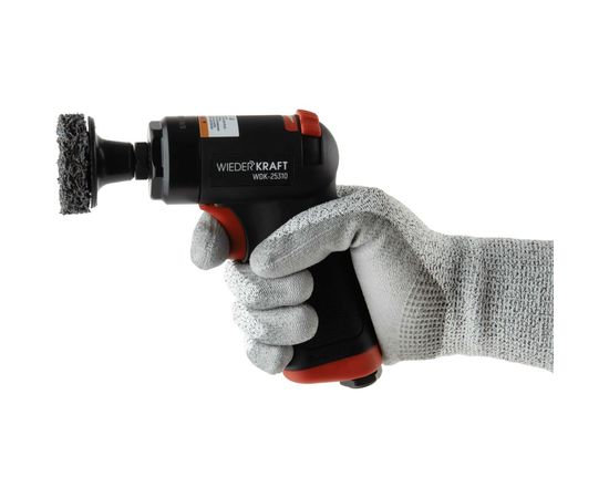 Пневматическая шлифовальная машинка WIEDERKRAFT 50 мм, 18000 Об/мин, 380 Вт WDK-25310 – изображение 3
