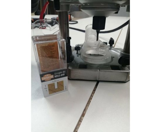 Фреза концевая пазовая Contractor (4x10x45 мм; Z=1) CMT K911-040 – изображение 4