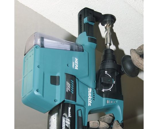 Аккумуляторный бесщеточный перфоратор Makita SDS+,18В, 1x5Ач, Li-ion DHR242RT – изображение 4