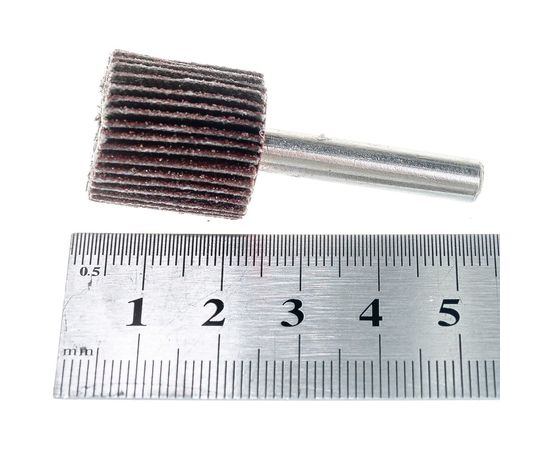 Круг лепестковый (20x20x6 мм; Р120) для дрели MATRIX 74104 – изображение 4