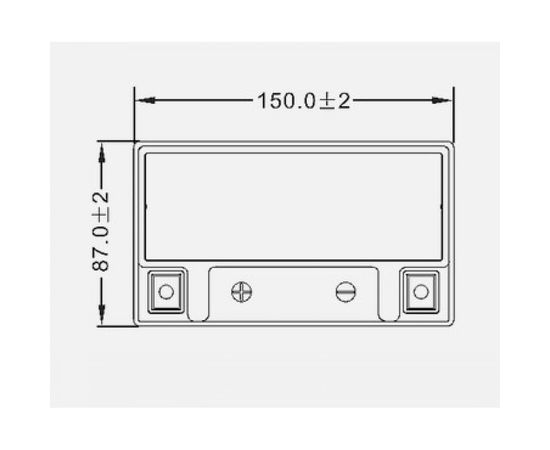 Мото-аккумулятор WBR MT12-7 – изображение 4