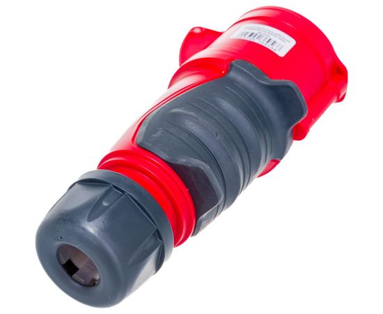 Кабельная розетка PCE 32А 400V 3P+N+E IP44 GRIP 2253-6 – изображение 4