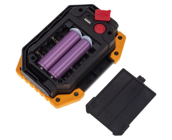 Аккумуляторный светодиодный противоударный прожектор REXANT 20 Вт с power bank 18650x2 75-1700 – изображение 4