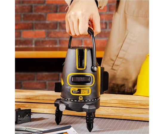 Лазерный нивелир DELI dl332303 3d 102966 – изображение 5