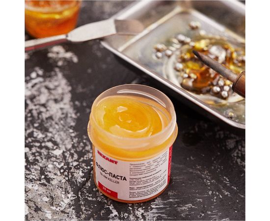 Флюс для пайки (паста) TR-RM KELLER 20 мл REXANT 09-3690 – изображение 5